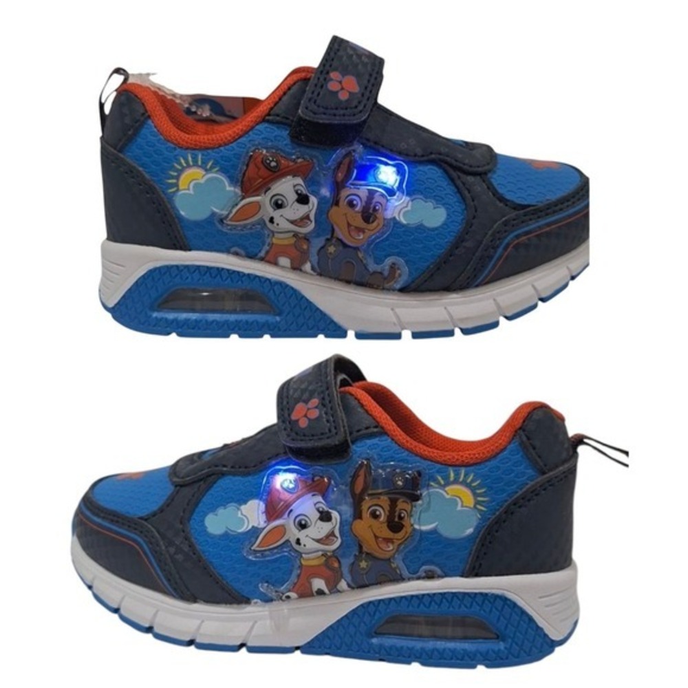New Paw Patrol Toddler Boys'‎ Slip-On Sneakers, Size 9  (17 cms) Color Blue New